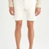 DeFacto Regular Fit- Shorts - Ecru 2 DeFacto Regular Fit- Shorts - Ecru -DeFacto d1821910e5364082bc41bdf21194ab94