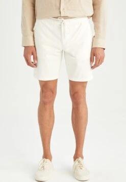 DeFacto Regular Fit- Shorts - Ecru