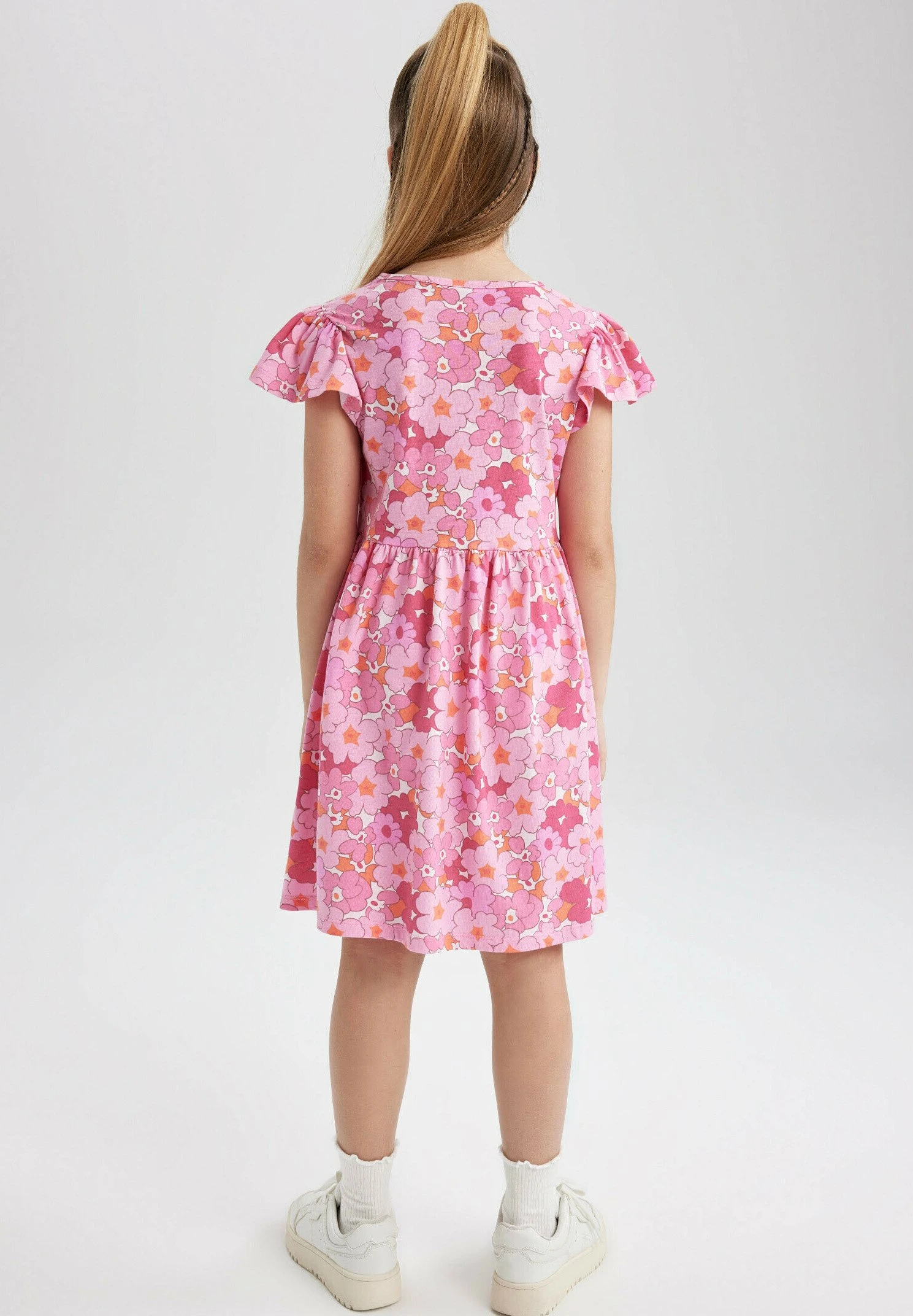 DeFacto Regular Fit- Jerseyjurk - Pink 5 DeFacto Regular Fit- Jerseyjurk - Pink - Afbeelding 3