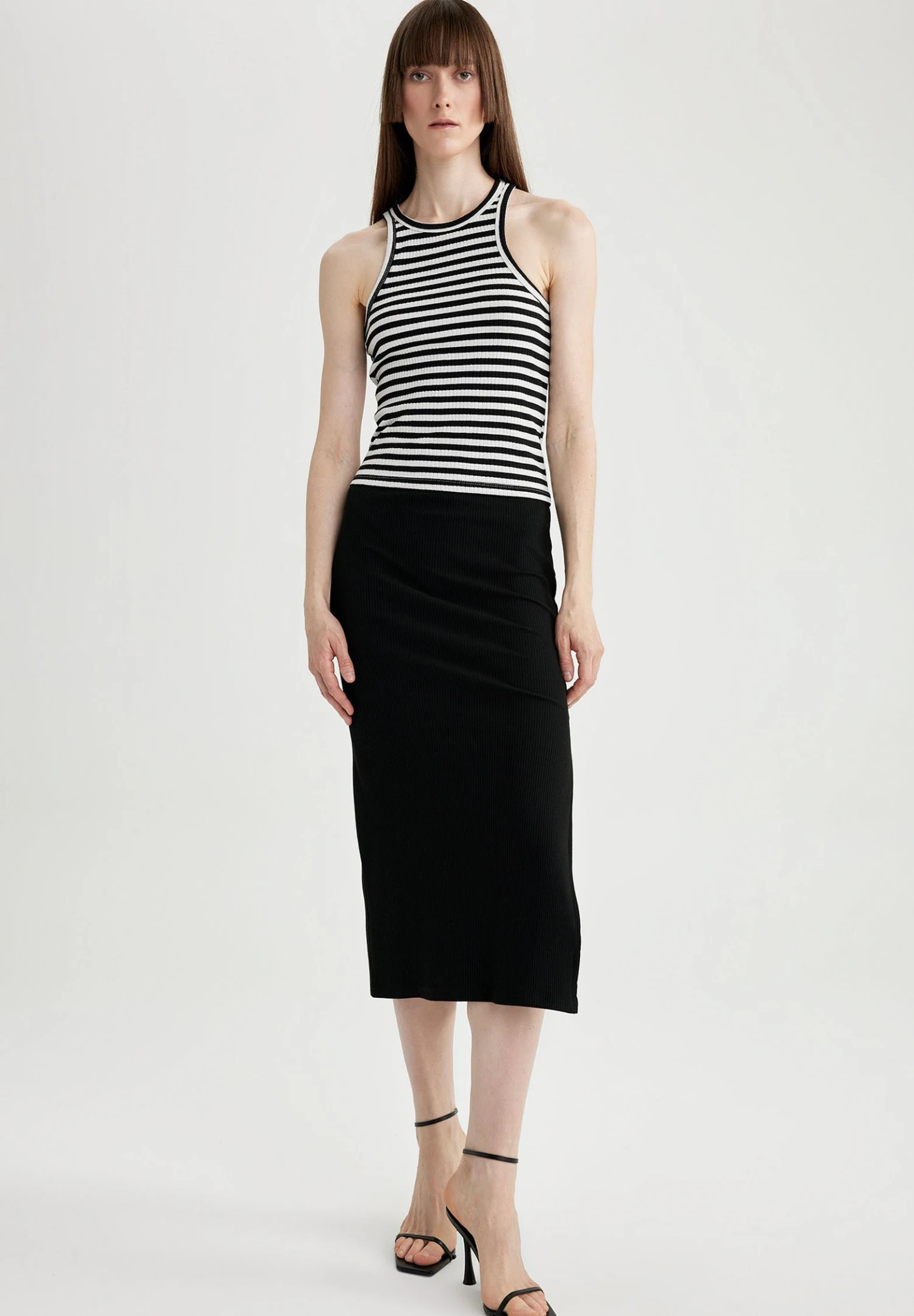 DeFacto Straight - Kokerrok - Black 4 DeFacto Straight - Kokerrok - Black - Afbeelding 2