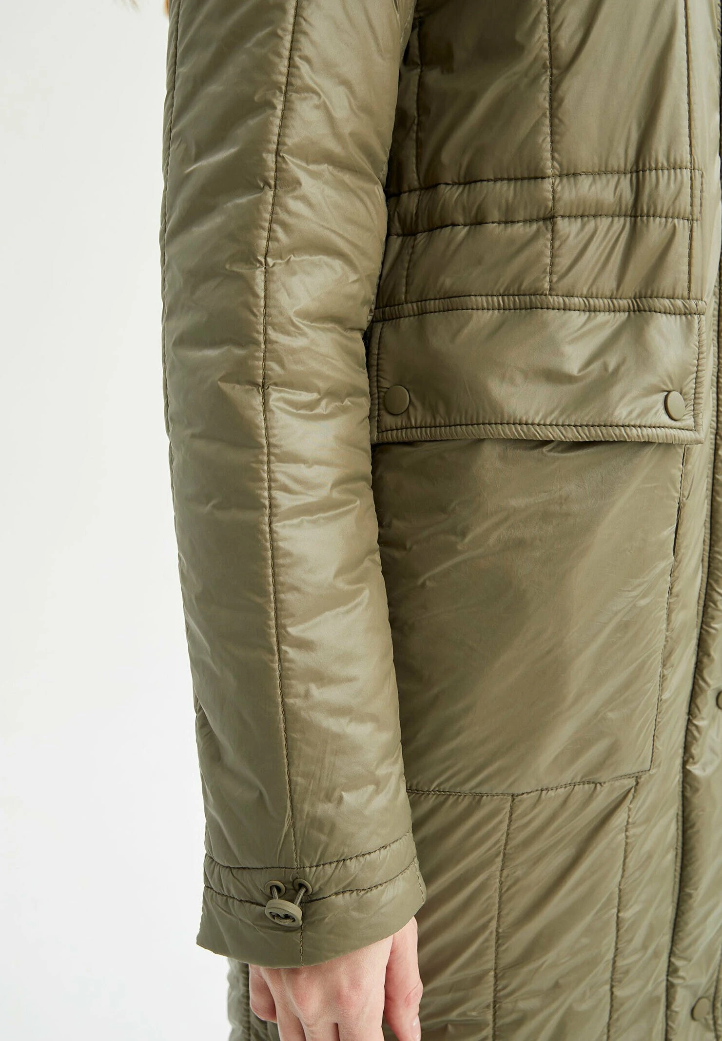 DeFacto Regular Fit - Parka - Khaki 8 DeFacto Regular Fit - Parka - Khaki - Afbeelding 6