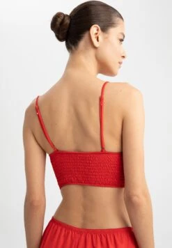 DeFacto Bustier - Red 7 DeFacto Bustier - Red -DeFacto d3ca40cc6e9645edaf10191df152f8e6