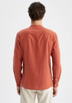 DeFacto Modern Fit- Overhemd - Orange 8 DeFacto Modern Fit- Overhemd - Orange -DeFacto d5f94ce1c8cd4e78ae45a462f1d41a4f
