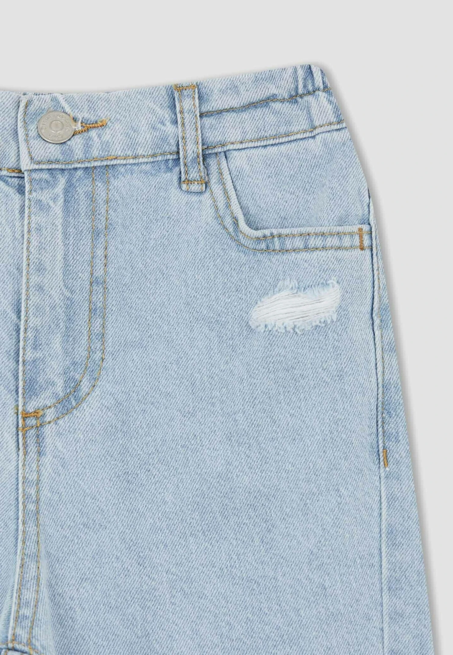 DeFacto Mom Fit- Slim Fit Jeans - Blue 5 DeFacto Mom Fit- Slim Fit Jeans - Blue - Afbeelding 3