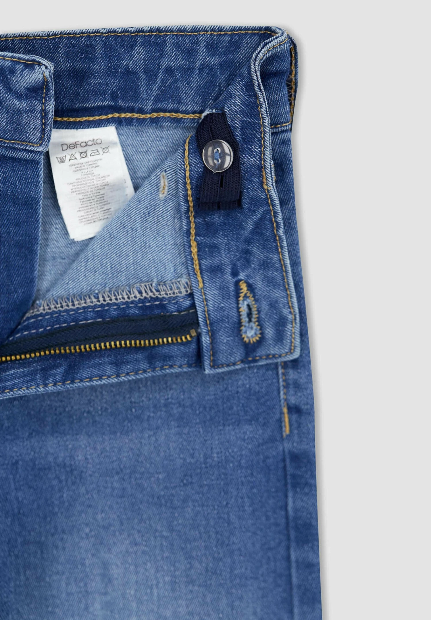 DeFacto Wide Leg - Flared Jeans - Blue 6 DeFacto Wide Leg - Flared Jeans - Blue - Afbeelding 4