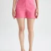 DeFacto Regular Fit- Shorts - Pink 1 DeFacto Regular Fit- Shorts - Pink -DeFacto d7d85cb9e10844b6ab05fc8e654762c2