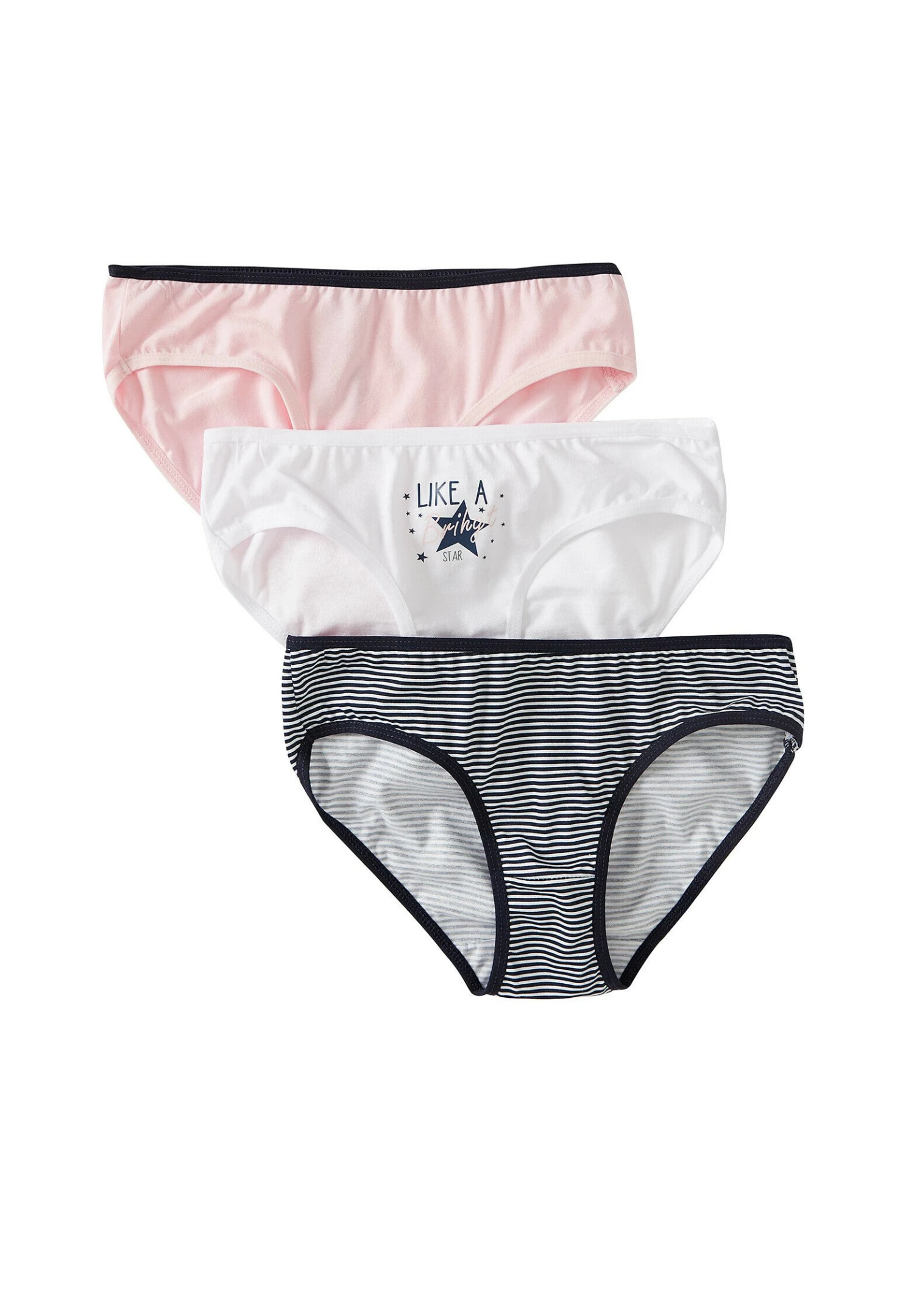 DeFacto 3Pack - Slip - White 3 DeFacto 3Pack - Slip - White