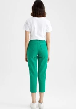 DeFacto Slim Fit Jeans - Green -DeFacto d8473786c37e4ca98ee199f4b21380ef
