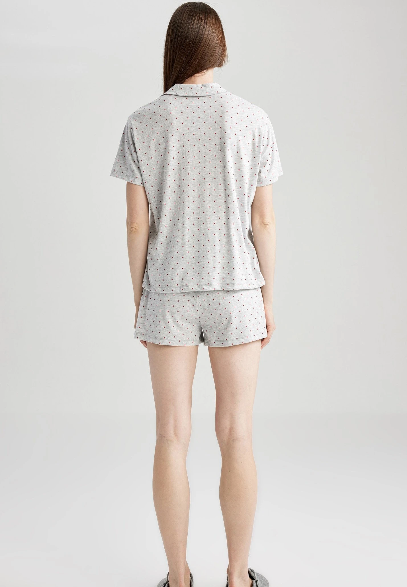 DeFacto Regular Fit- Pyjama - Grey 5 DeFacto Regular Fit- Pyjama - Grey - Afbeelding 3