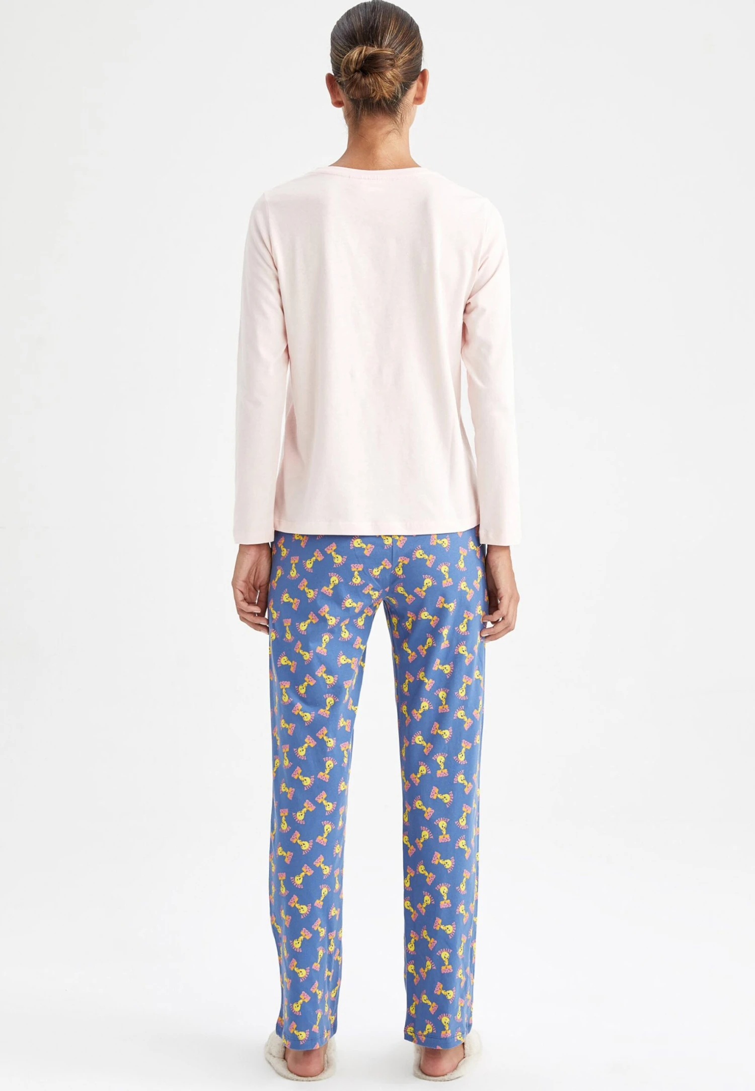 DeFacto Set Looney Tunes Tweety Bird Regular Fit - Pyjama - Indigo 5 DeFacto Set Looney Tunes Tweety Bird Regular Fit - Pyjama - Indigo - Afbeelding 3