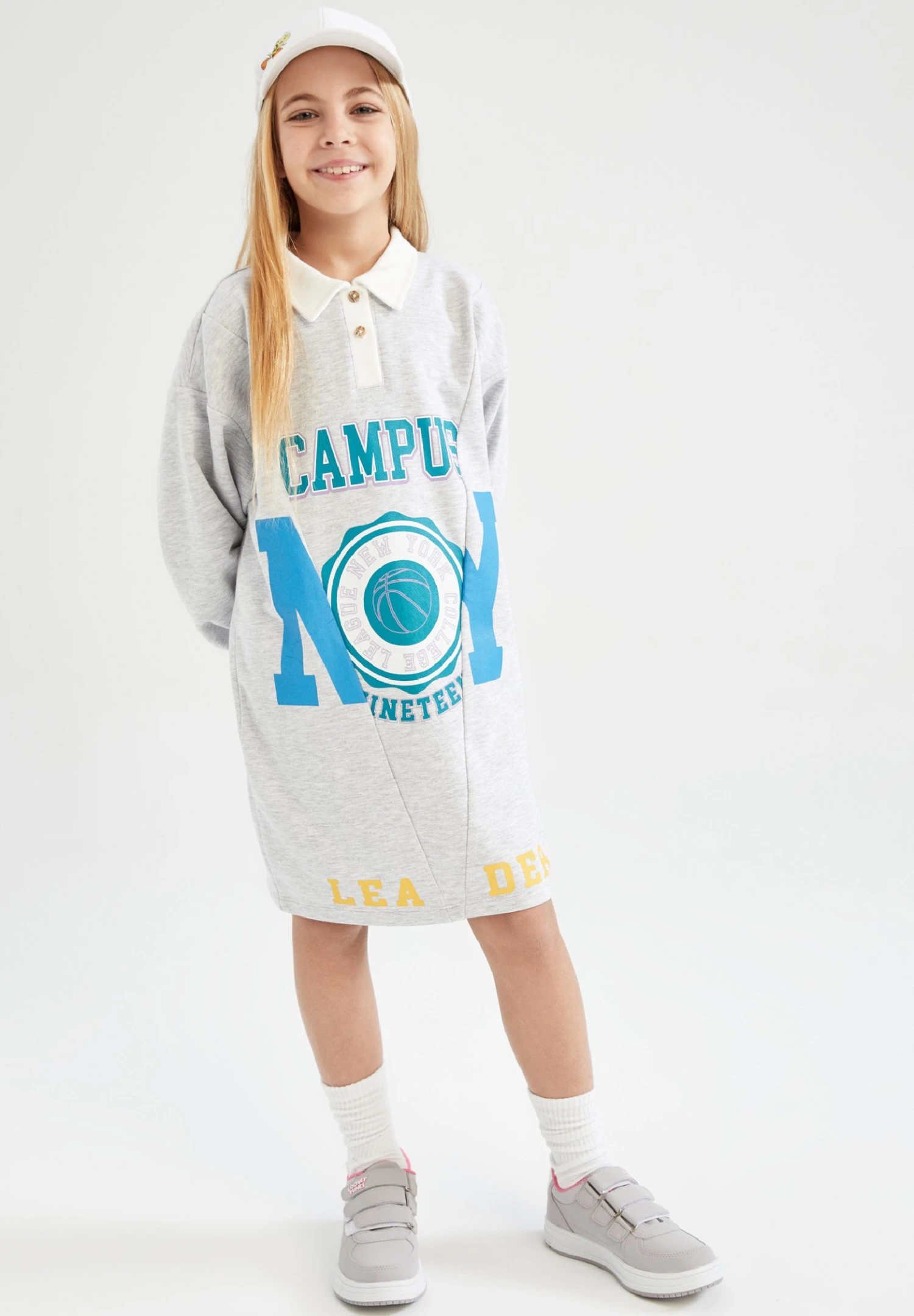 DeFacto Jurk - Grey 4 DeFacto Jurk - Grey - Afbeelding 2