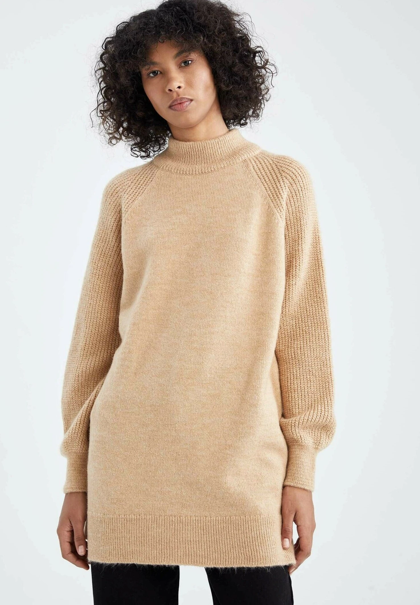 DeFacto Regular Fit - Trui - Ecru 3 DeFacto Regular Fit - Trui - Ecru