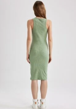 DeFacto Bodycon - Etui-Jurk - Green -DeFacto d9f25b048c4b4b2ea04f7d1f8599b4ee