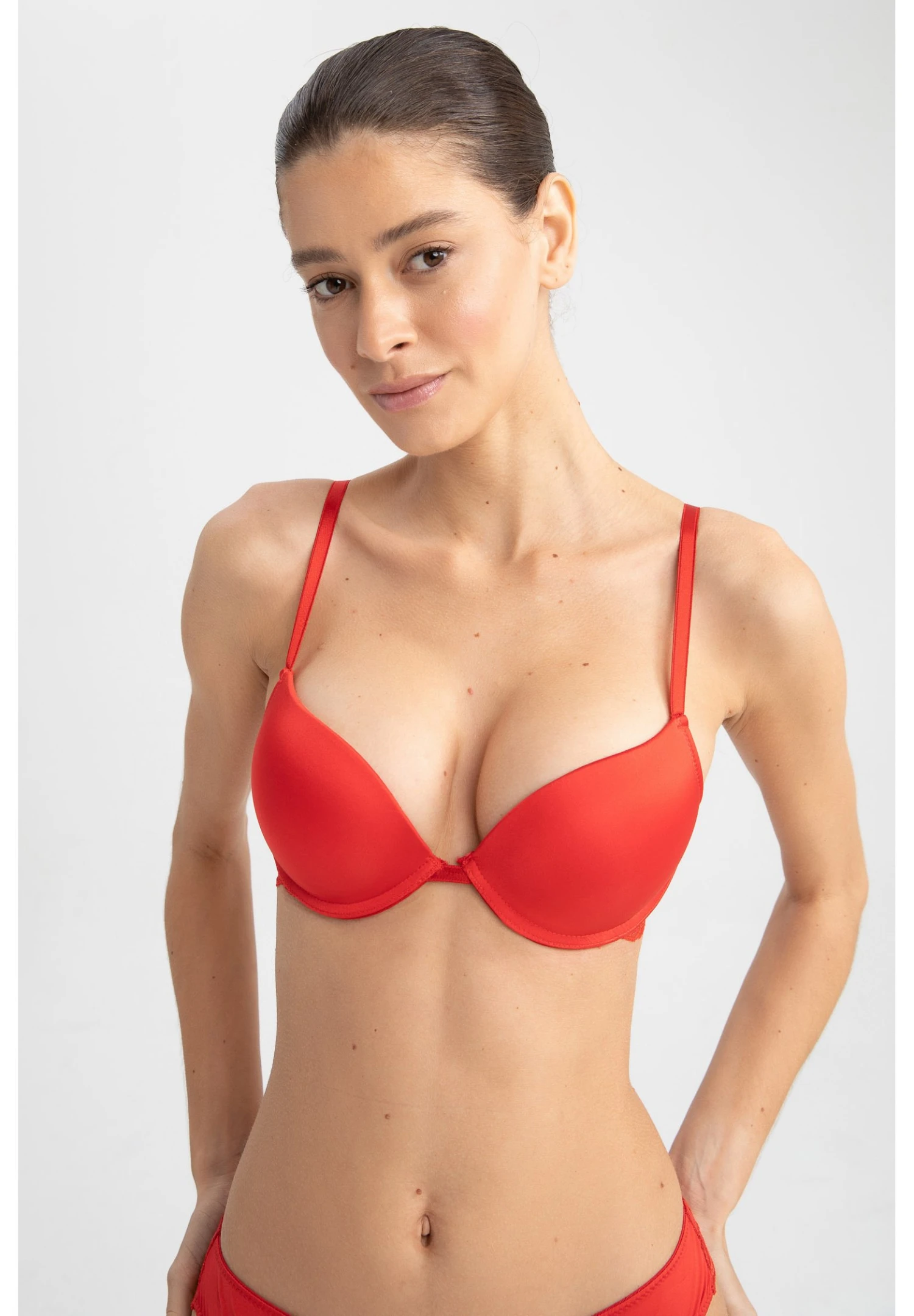DeFacto Push-Up Bh - Red 3 DeFacto Push-Up Bh - Red