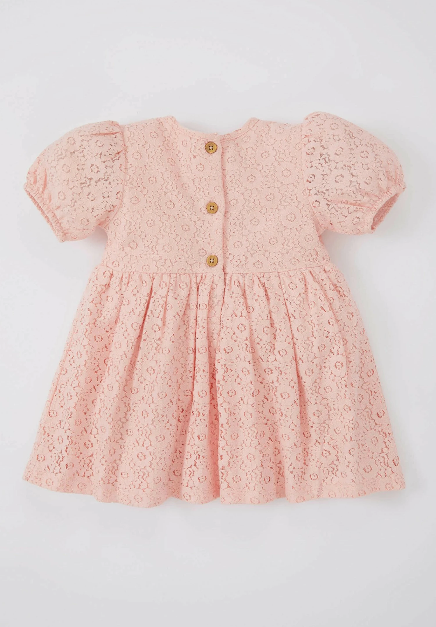 DeFacto Regular Fit- Jurk - Pink 4 DeFacto Regular Fit- Jurk - Pink - Afbeelding 2