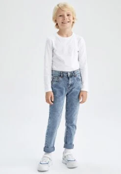 DeFacto Slim Fit Jeans - Navy