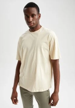 DeFacto T-Shirt Basic - Ecru