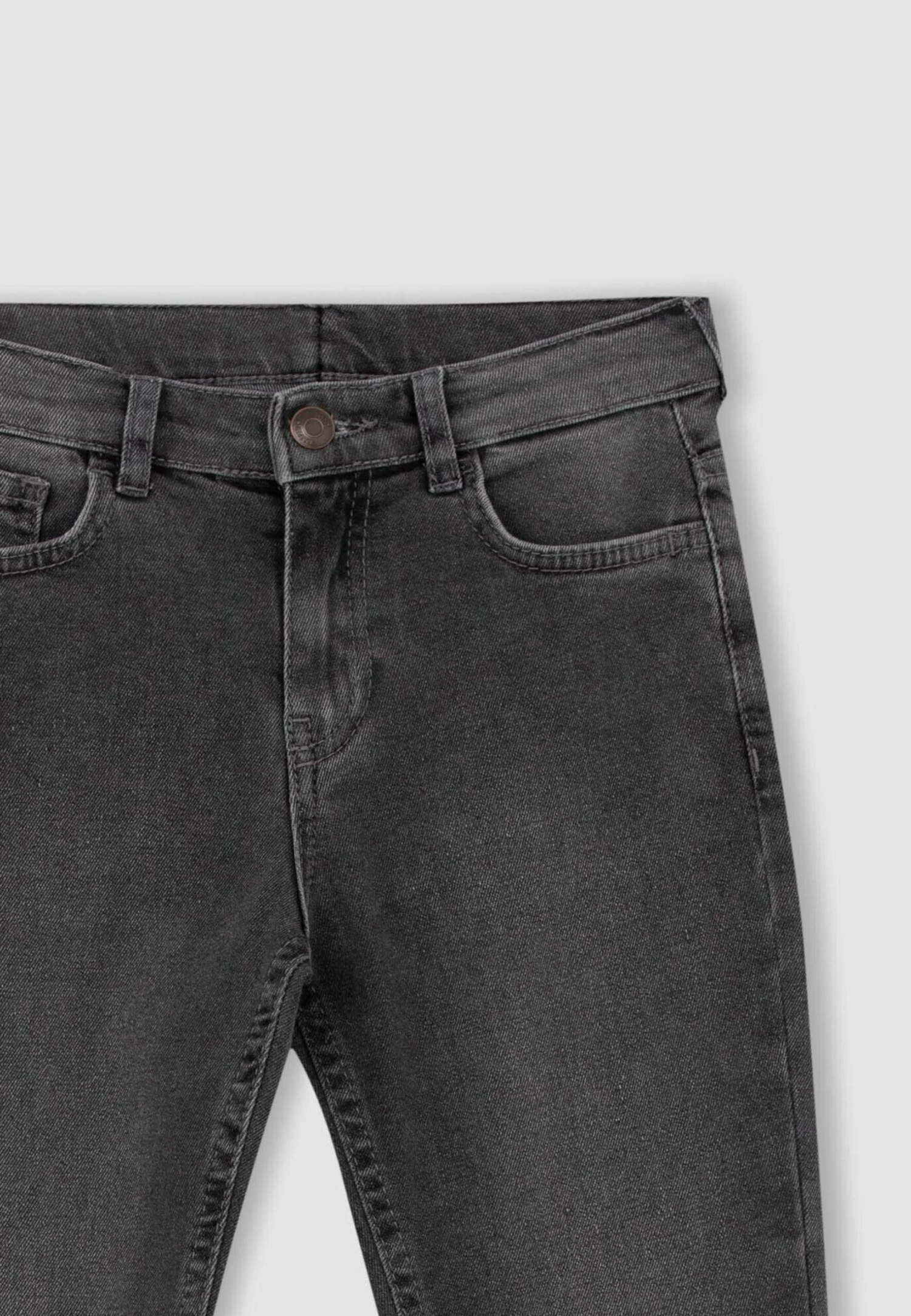 DeFacto Slim Fit- Slim Fit Jeans - Grey 5 DeFacto Slim Fit- Slim Fit Jeans - Grey - Afbeelding 3