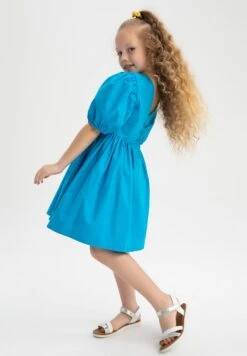 DeFacto Jurk - Blue -DeFacto db8f902207944f0e9e9d268d87f11975