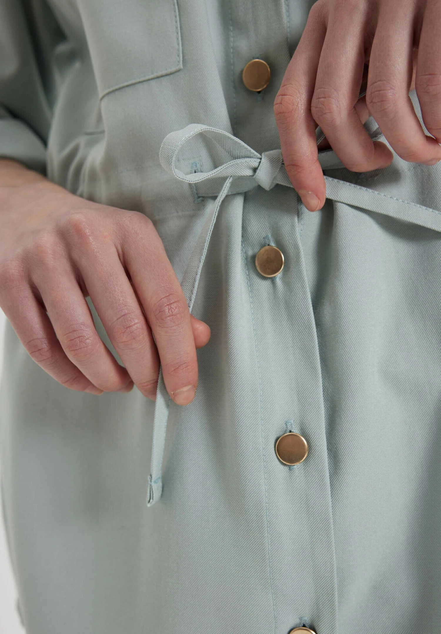 DeFacto Oversize Fit - Overhemdblouse - Green 6 DeFacto Oversize Fit - Overhemdblouse - Green - Afbeelding 4