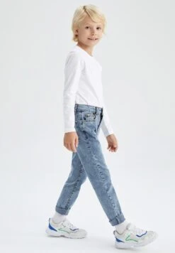 DeFacto Slim Fit Jeans - Navy 12 DeFacto Slim Fit Jeans - Navy -DeFacto dbcc54da72f84924a1c6c1e7916e3ddd