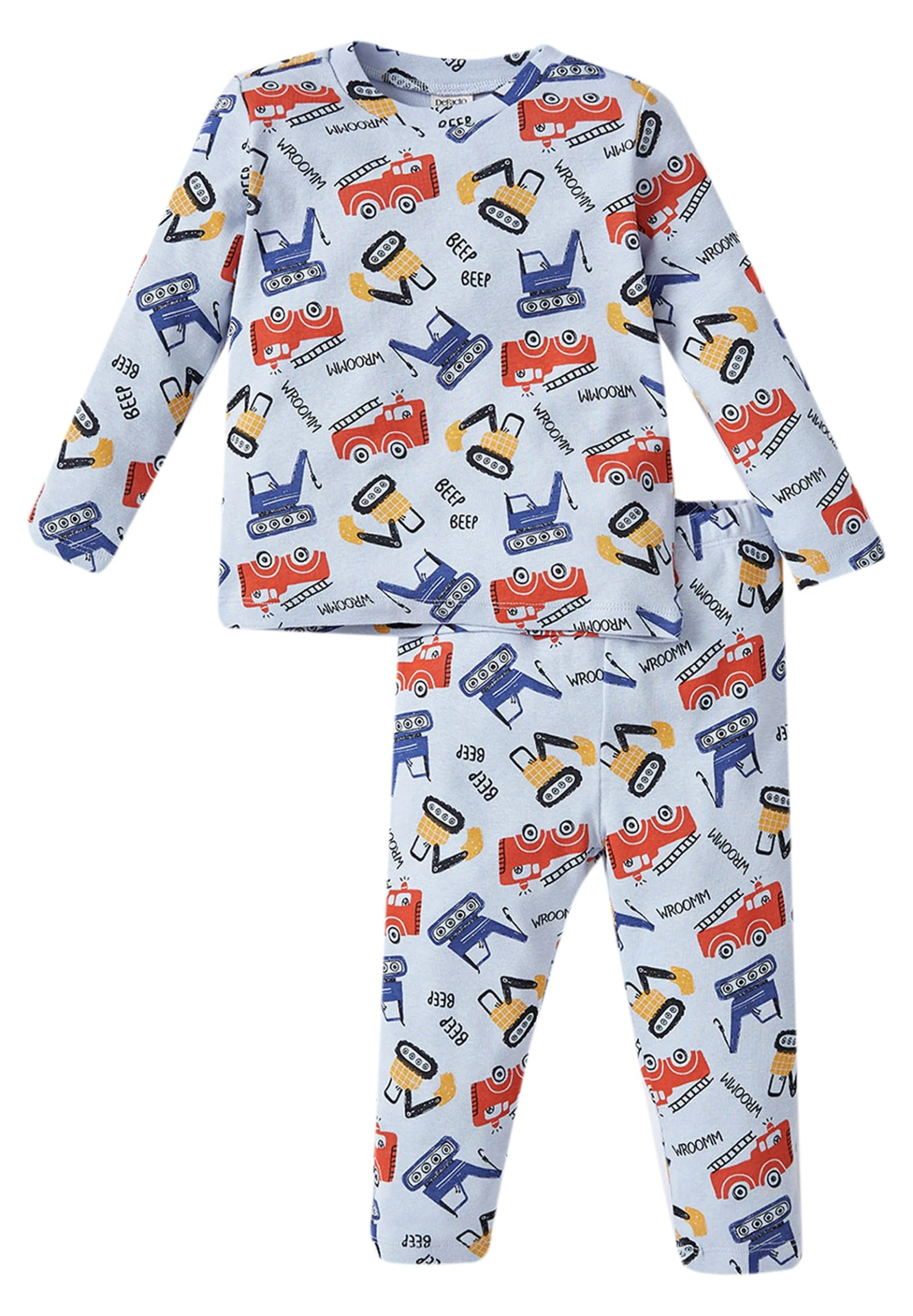 DeFacto Regular Set - Pyjama - Blue 3 DeFacto Regular Set - Pyjama - Blue
