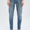 DeFacto Slim Fit Jeans - Blue -DeFacto dc1afa557c324171b34407f290b81c1d