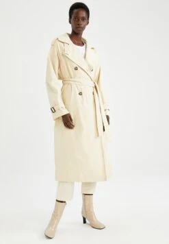 DeFacto Relax Fit - Trenchcoat - Beige