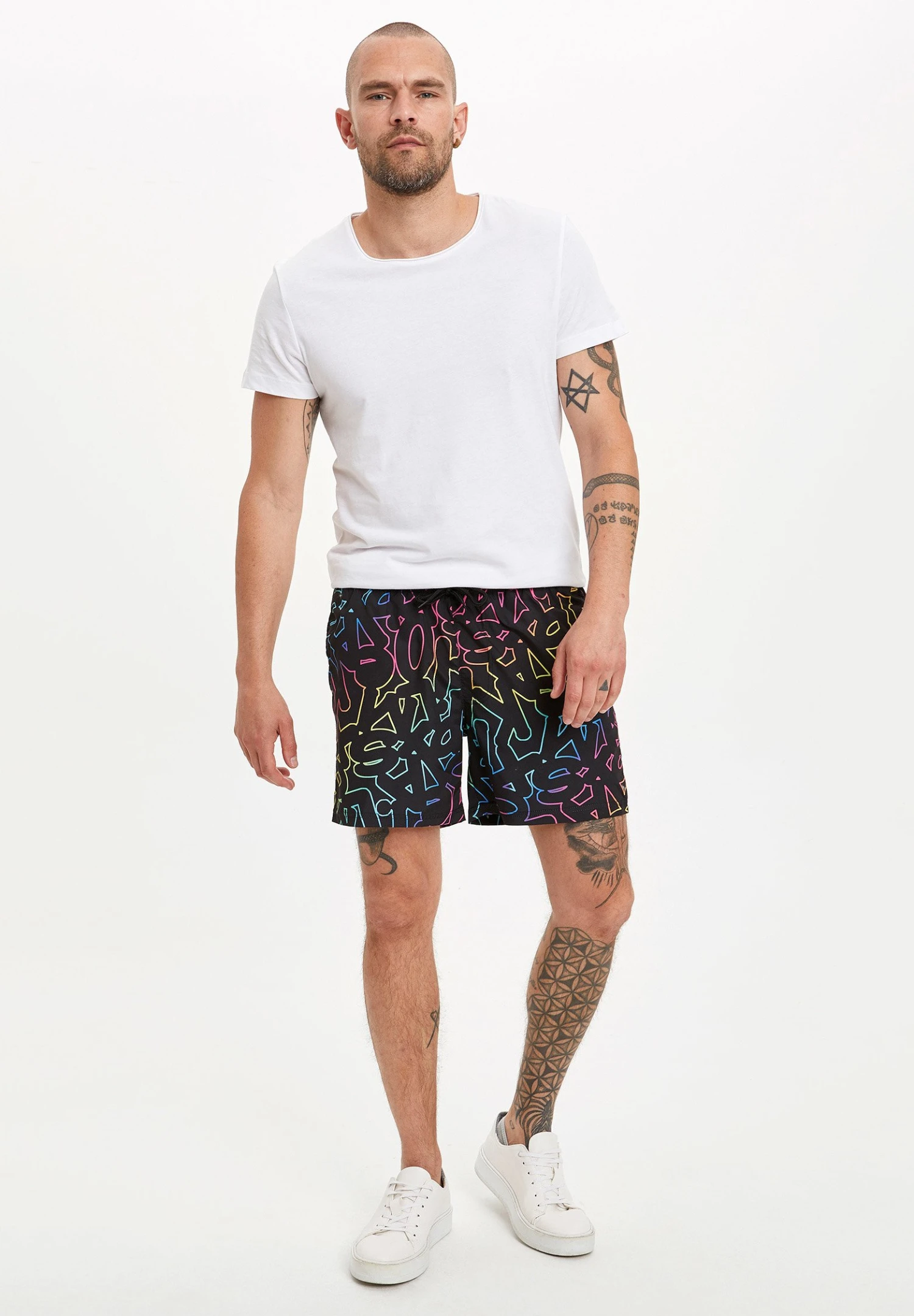 DeFacto Zwemshorts - Black 4 DeFacto Zwemshorts - Black - Afbeelding 2