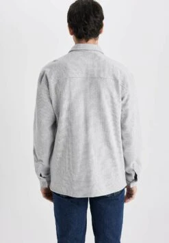 DeFacto Relax Fit - Overhemd - Grey 8 DeFacto Relax Fit - Overhemd - Grey -DeFacto dd63df0de89d433192bcf56cc15c84bb