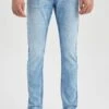 DeFacto Sergio - Slim Fit Jeans - Blue 2 DeFacto Sergio - Slim Fit Jeans - Blue -DeFacto ddabab0cdabe4c459a55cecc34bcd2a3