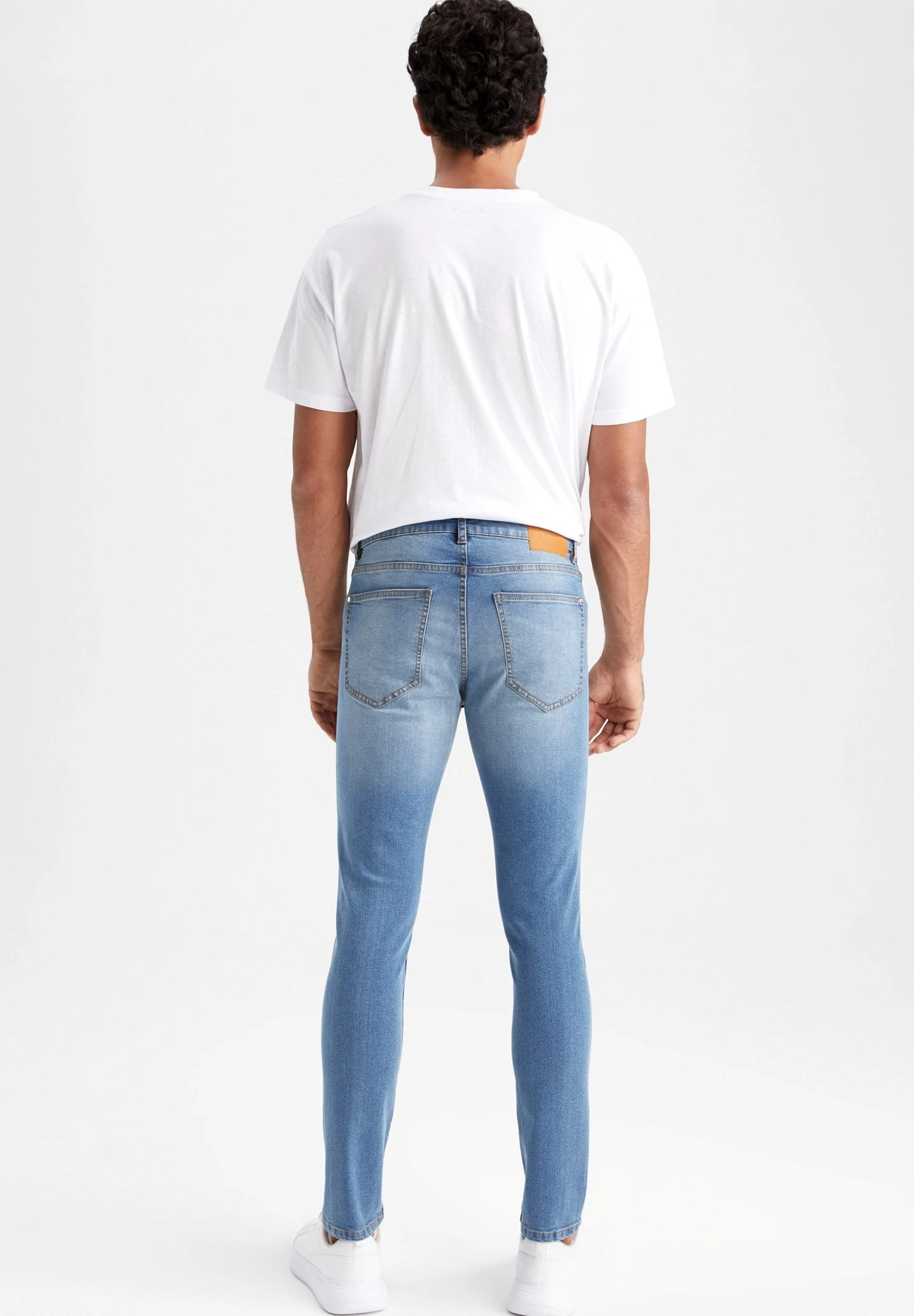 DeFacto Jeans Skinny Fit - Blue 5 DeFacto Jeans Skinny Fit - Blue - Afbeelding 3