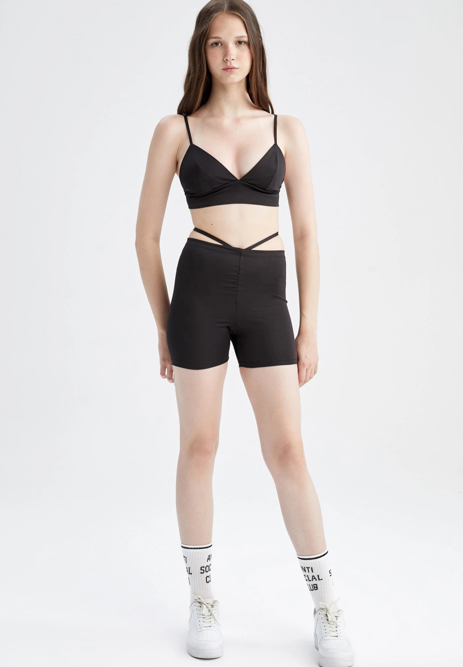 DeFacto Cycling - Shorts - Black 4 DeFacto Cycling - Shorts - Black - Afbeelding 2