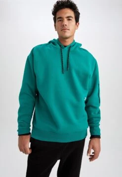 DeFacto Hoodie - Green