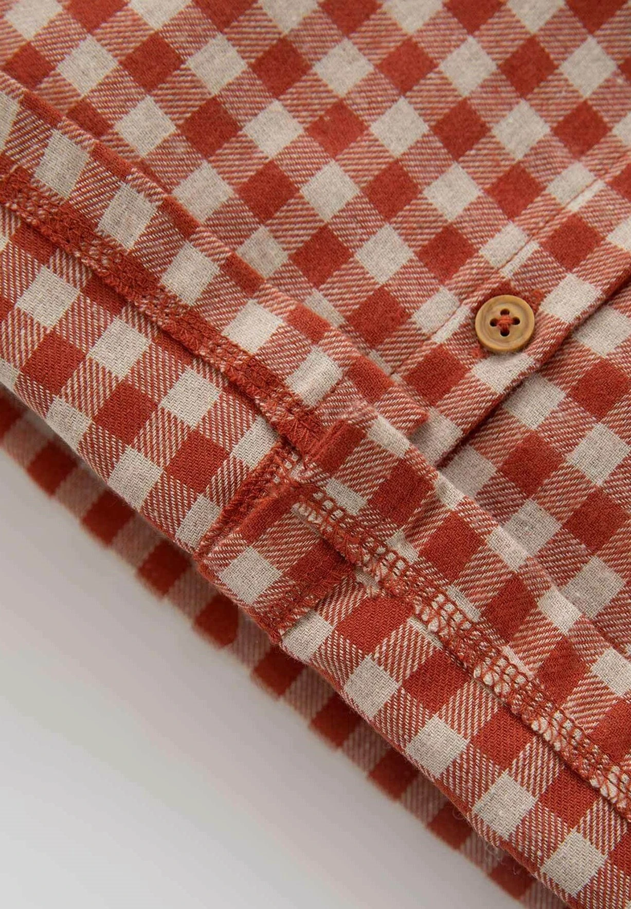 DeFacto Regular Fit- Overhemdblouse - Orange 7 DeFacto Regular Fit- Overhemdblouse - Orange - Afbeelding 5