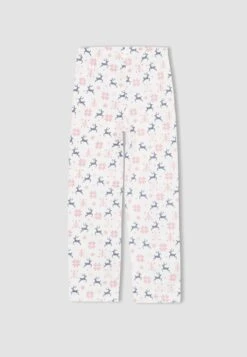 DeFacto 2Pack Regular Fit- Pyjama - Purple -DeFacto e0995a4ce05942fab28266bc057295b9