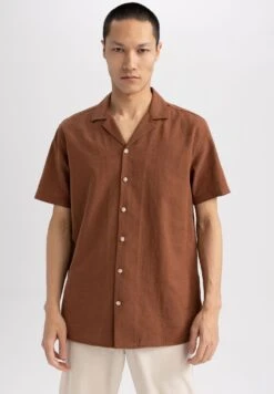 DeFacto Modern Fit - Overhemd - Brown