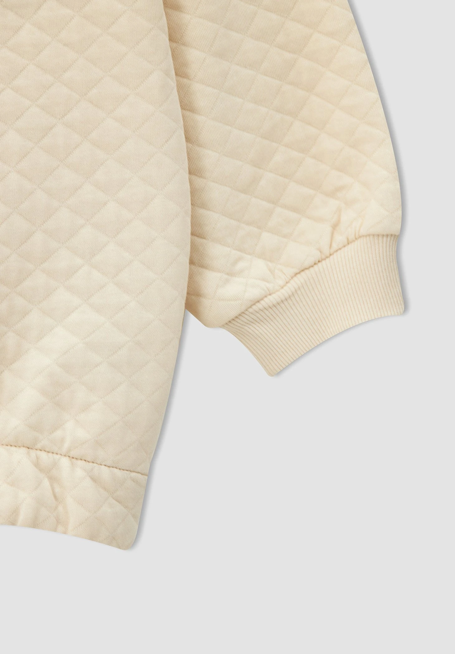 DeFacto Relax Fit- Sweater - Ecru 6 DeFacto Relax Fit- Sweater - Ecru - Afbeelding 4