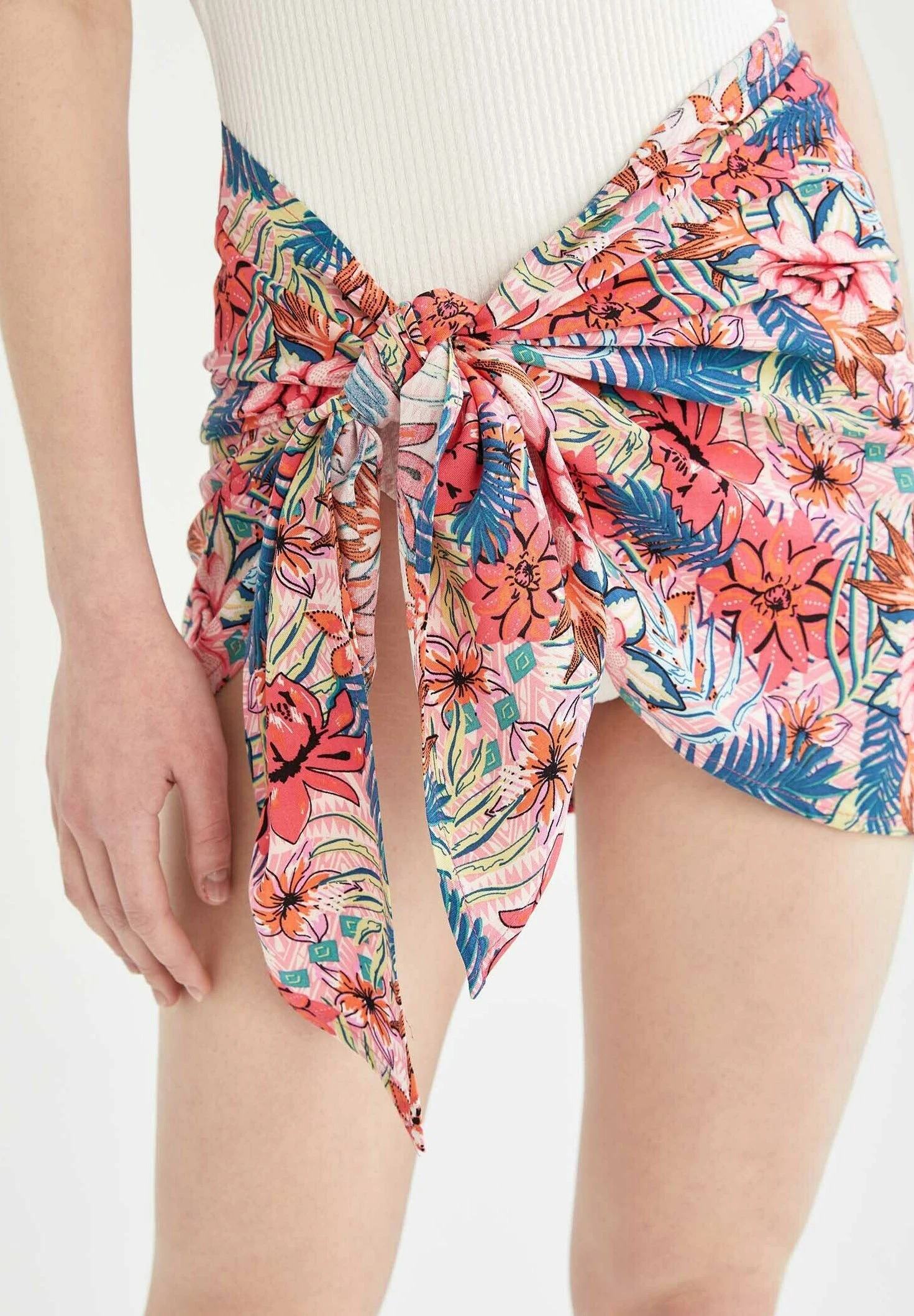 DeFacto Normal Fit - Strandaccessoire - Pink 5 DeFacto Normal Fit - Strandaccessoire - Pink - Afbeelding 3