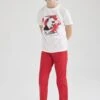 DeFacto Regular Fit - Broek - Red 2 DeFacto Regular Fit - Broek - Red -DeFacto e45294d7726e47f7a7f6bf1adf5cc7f4