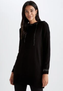 DeFacto Regular Fit- Hoodie - Black 8 DeFacto Regular Fit- Hoodie - Black -DeFacto e56b701daed442ccbfe9871184f67566