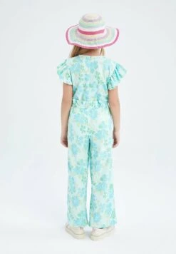 DeFacto Regular Fit - Jumpsuit - Turquoise 7 DeFacto Regular Fit - Jumpsuit - Turquoise -DeFacto e59956dcb02949a580709e877e3f0a1a