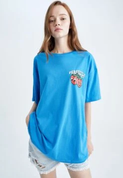 DeFacto Set - Jeansshort - Blue