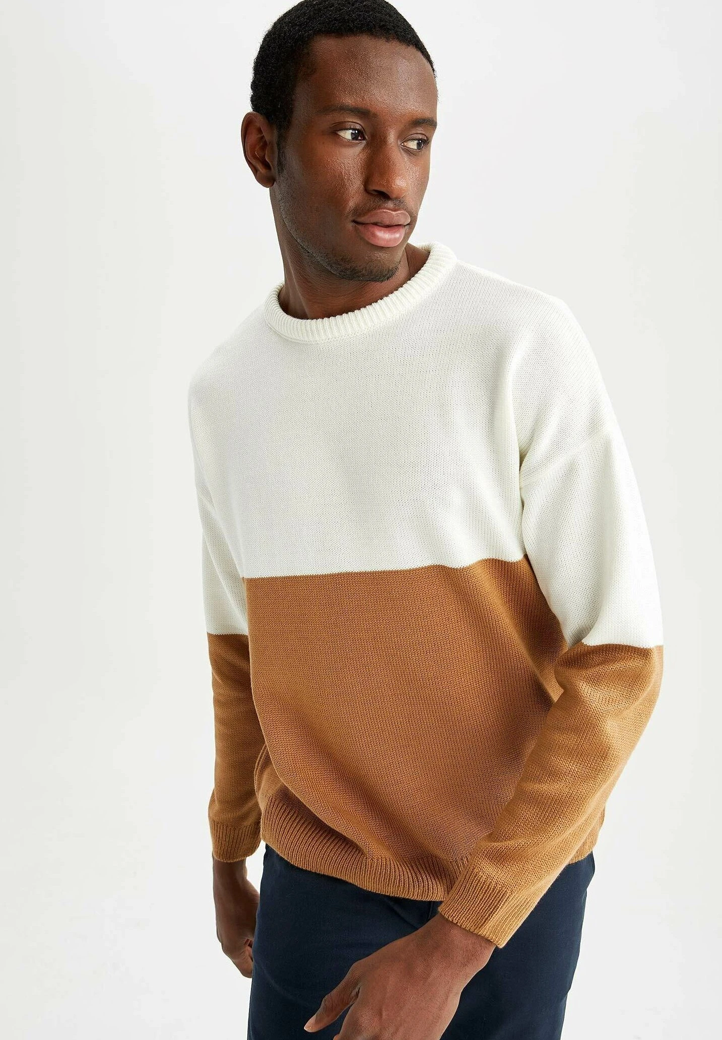 DeFacto Regular Fit - Trui - Brown 7 DeFacto Regular Fit - Trui - Brown - Afbeelding 5