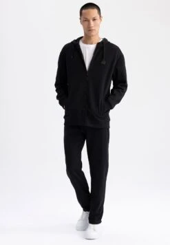 DeFacto Sweater Met Rits - Black 8 DeFacto Sweater Met Rits - Black -DeFacto e6a4c479ed1c4e218b261a954b1e977e