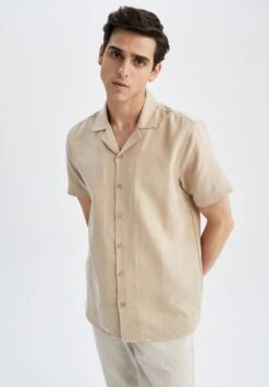 DeFacto Regular Fit - Overhemd - Beige