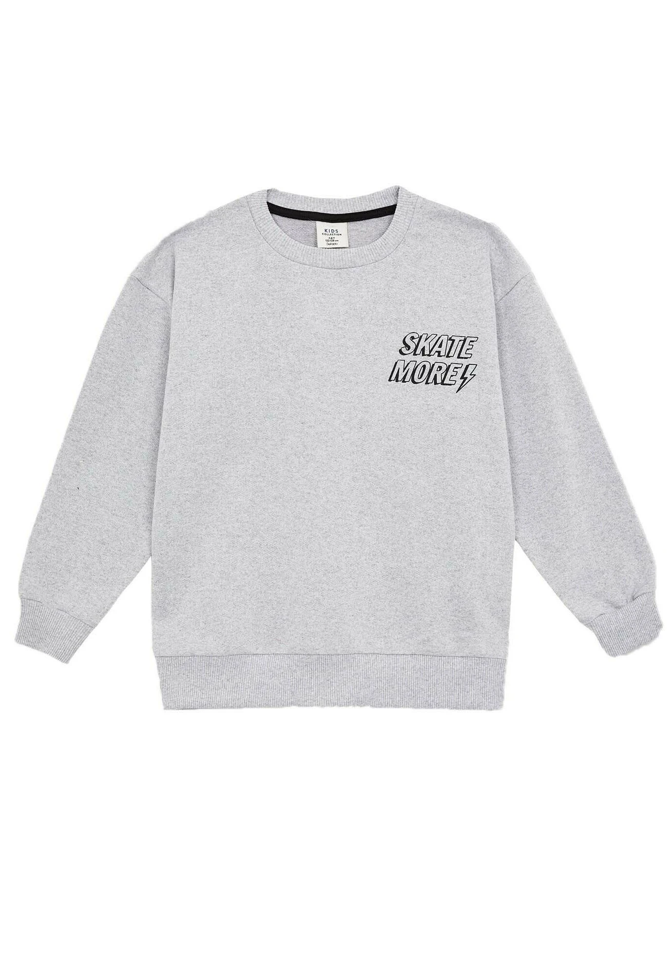 DeFacto Oversize Fit - Sweater - Grey 3 DeFacto Oversize Fit - Sweater - Grey