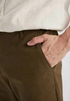 DeFacto New Regular Fit - Chino - Khaki 9 DeFacto New Regular Fit - Chino - Khaki -DeFacto e8480104828a444e99a1bfce7ae4ca5d