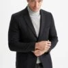 DeFacto Modern Fit- Blazer - Anthracite 2 DeFacto Modern Fit- Blazer - Anthracite -DeFacto e9465c7290514dae94d2520b1505ef4f