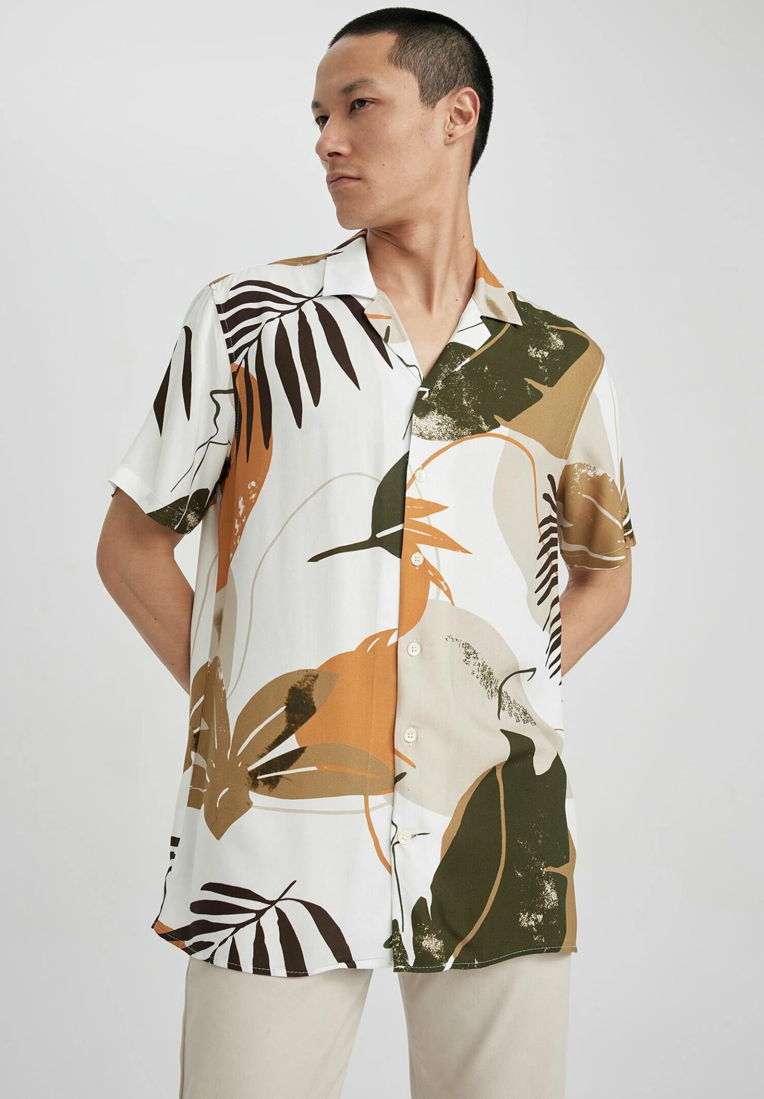 DeFacto Overhemd - Brown 3 DeFacto Overhemd - Brown